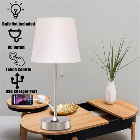 bedroom touch lamps for nightstands.